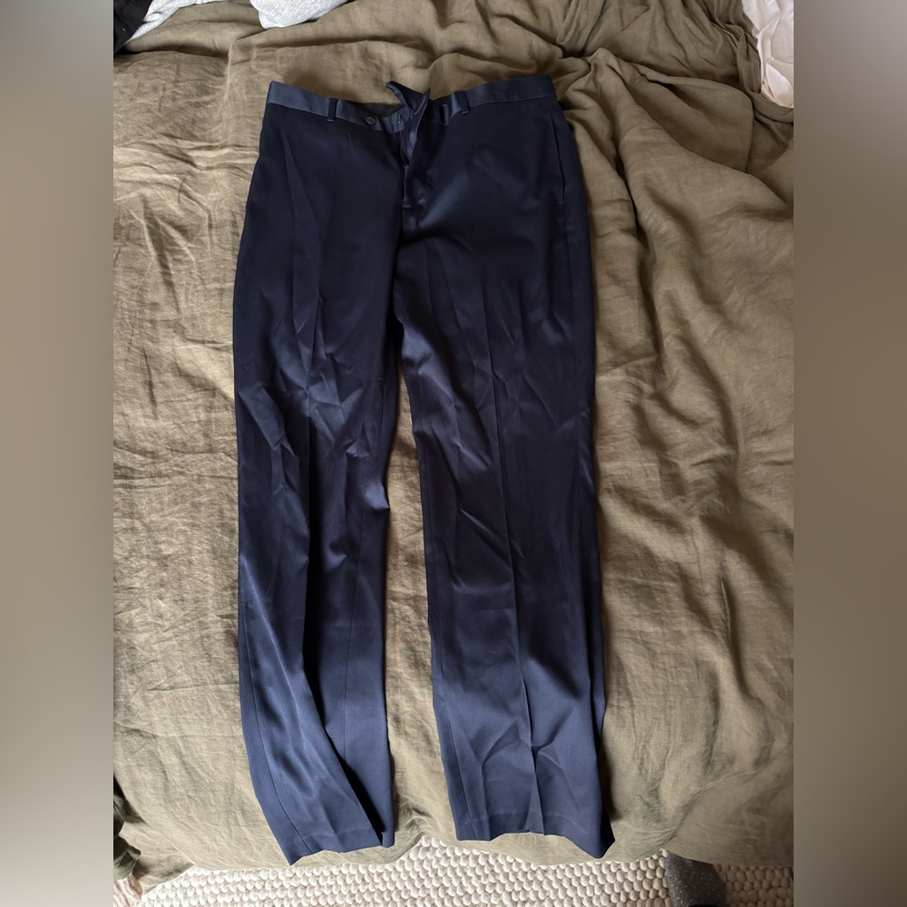 Apt 9 Men’s Extra slim fit grey dress pants